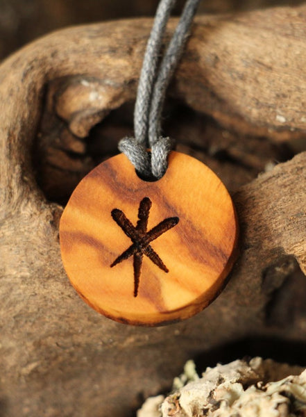 Inexpensive & Adjustable Wood Cross Pendant