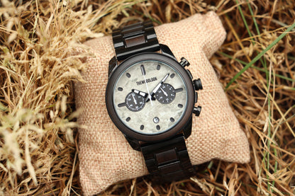 Pompei Chronograph Wood Watch