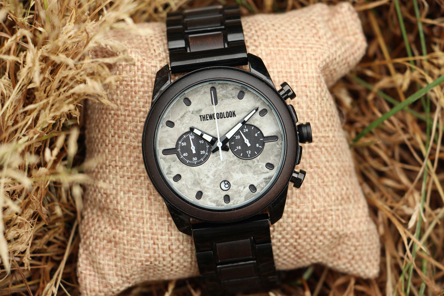 Pompei Chronograph Wood Watch