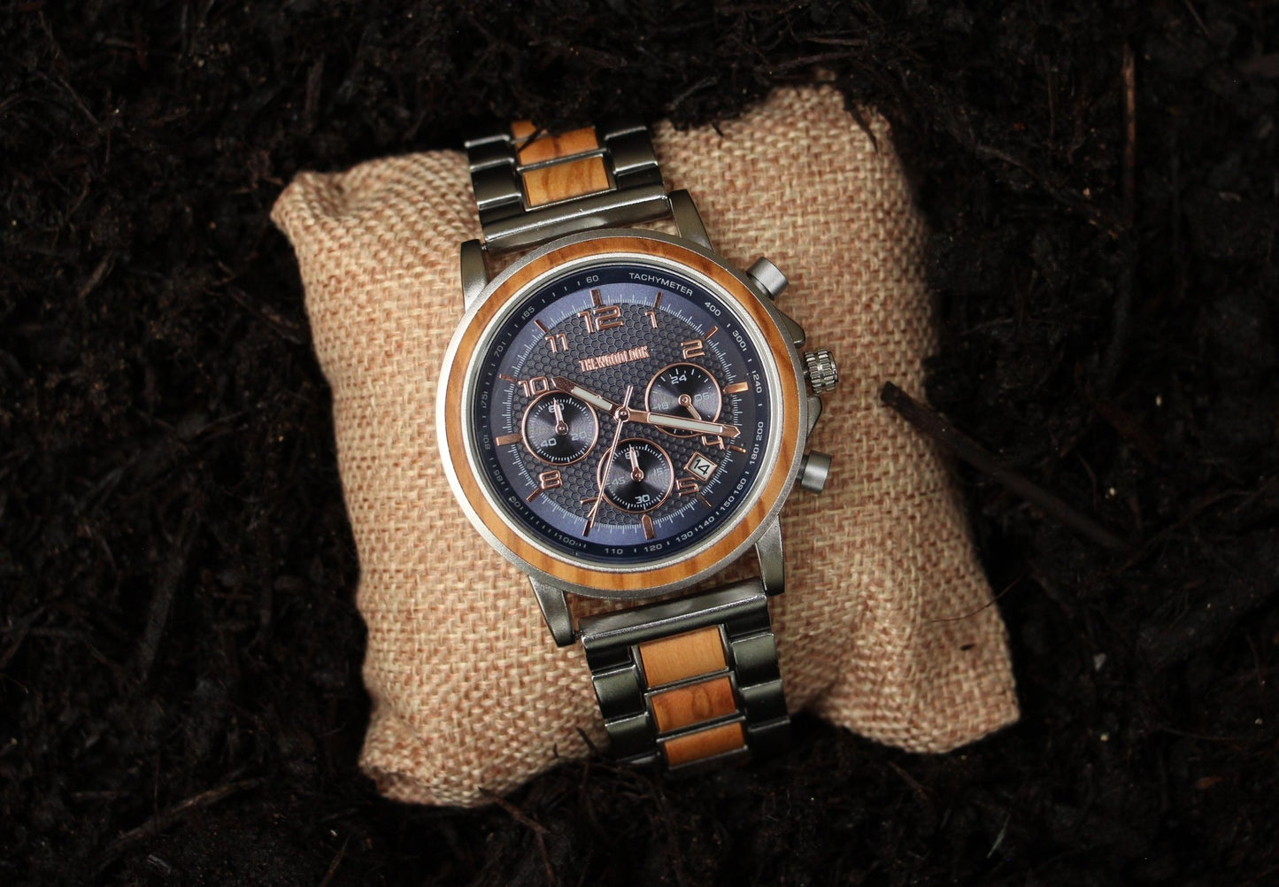 Beijing - Chronograph Wooden Watch