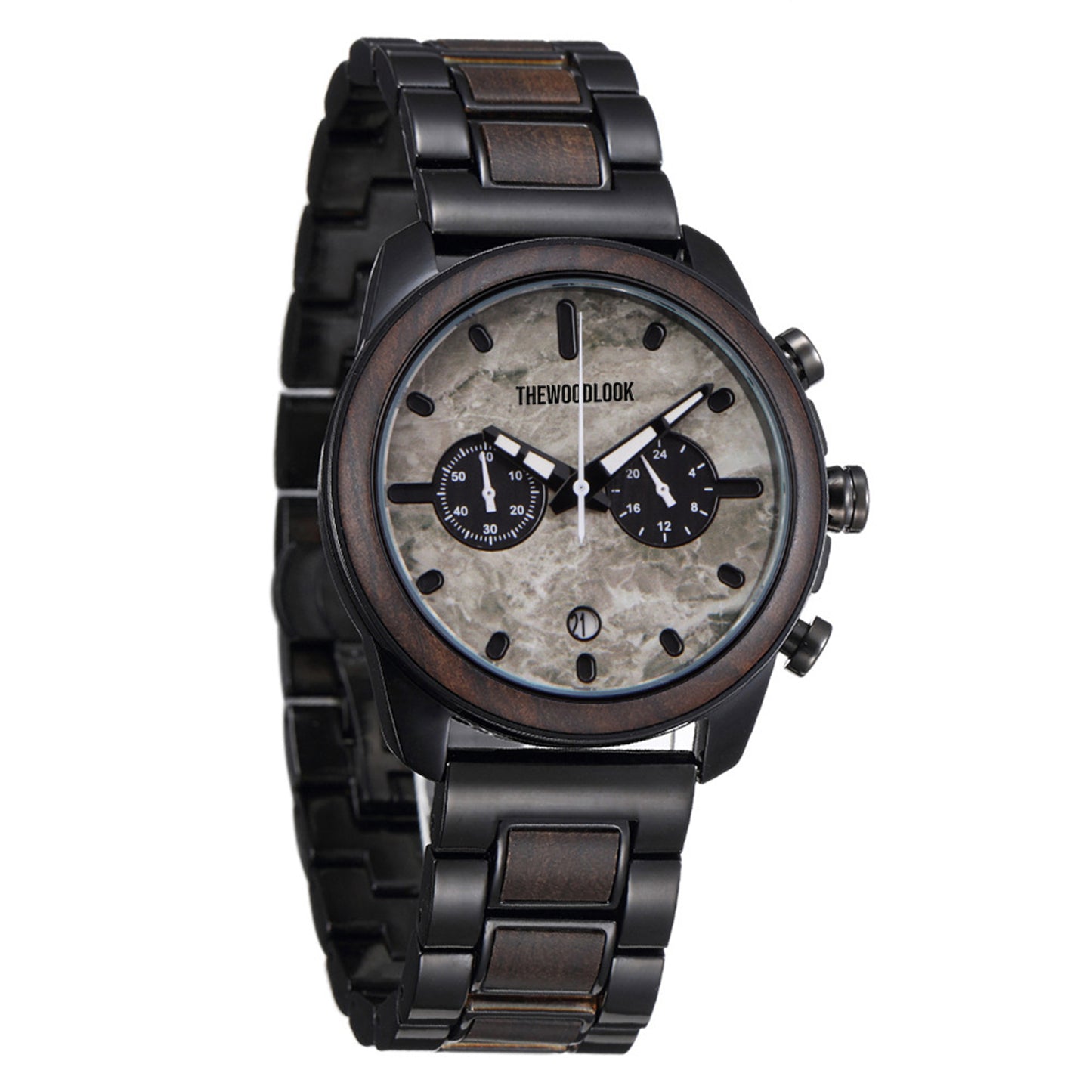 Pompei Chronograph Wood Watch