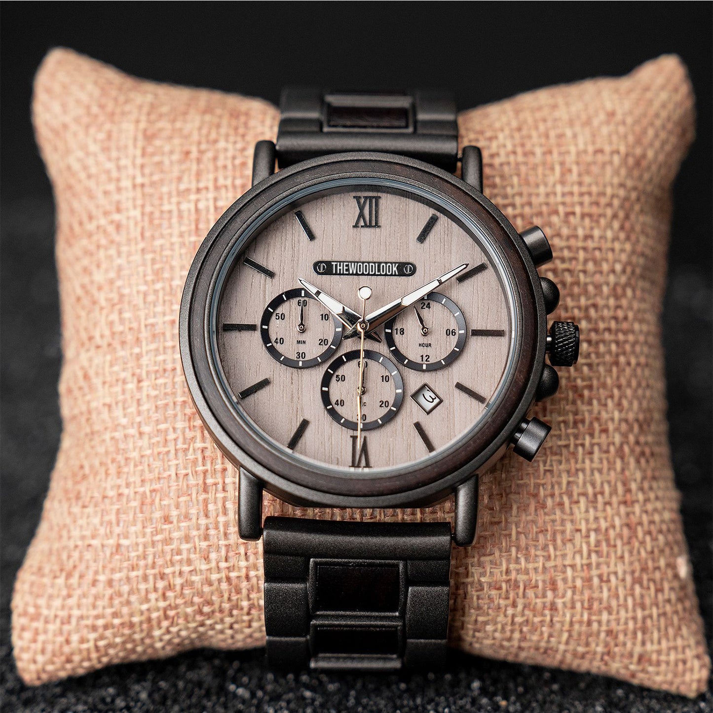 Austin Chronograph Wood Watch