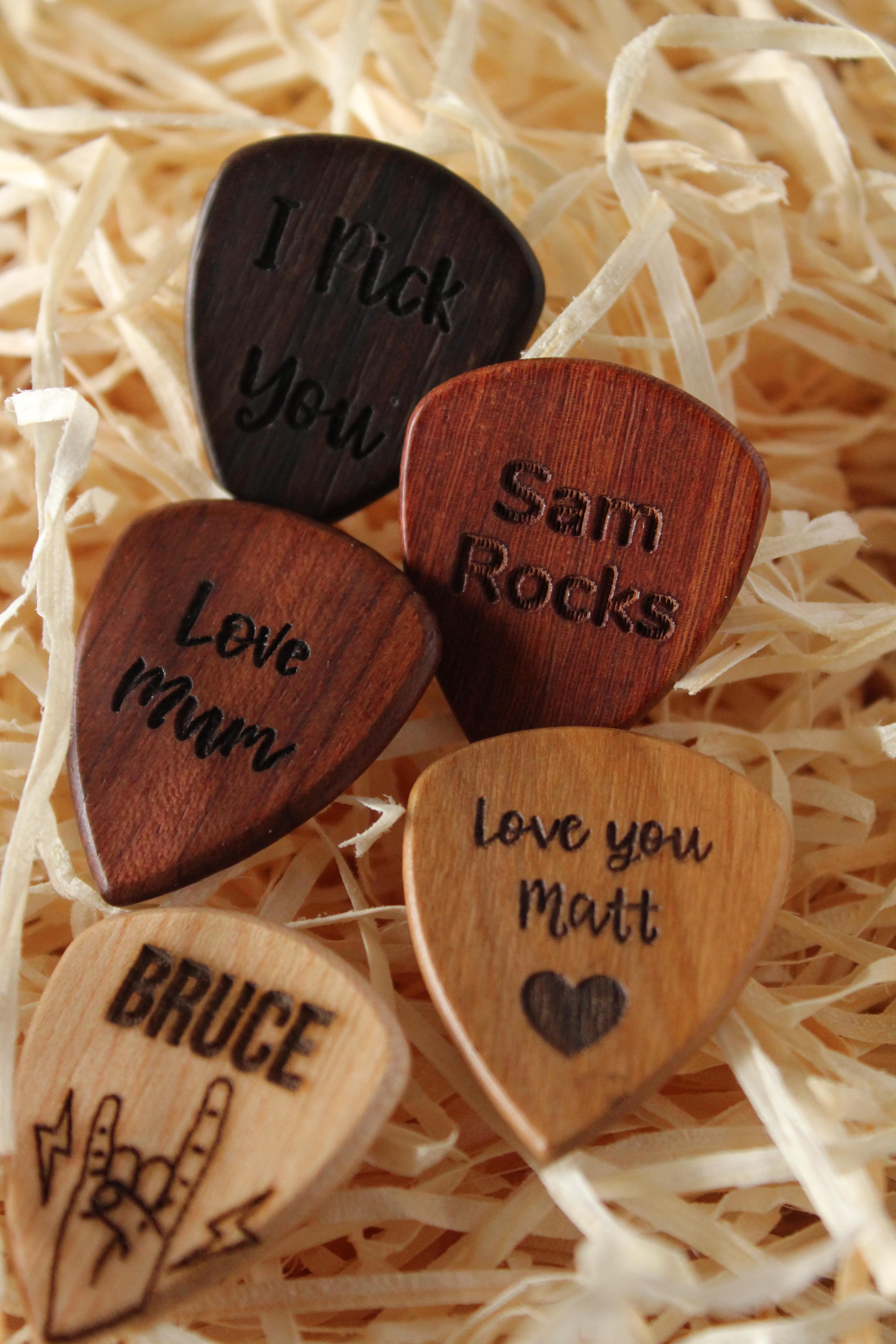 Personalised guitar online pick