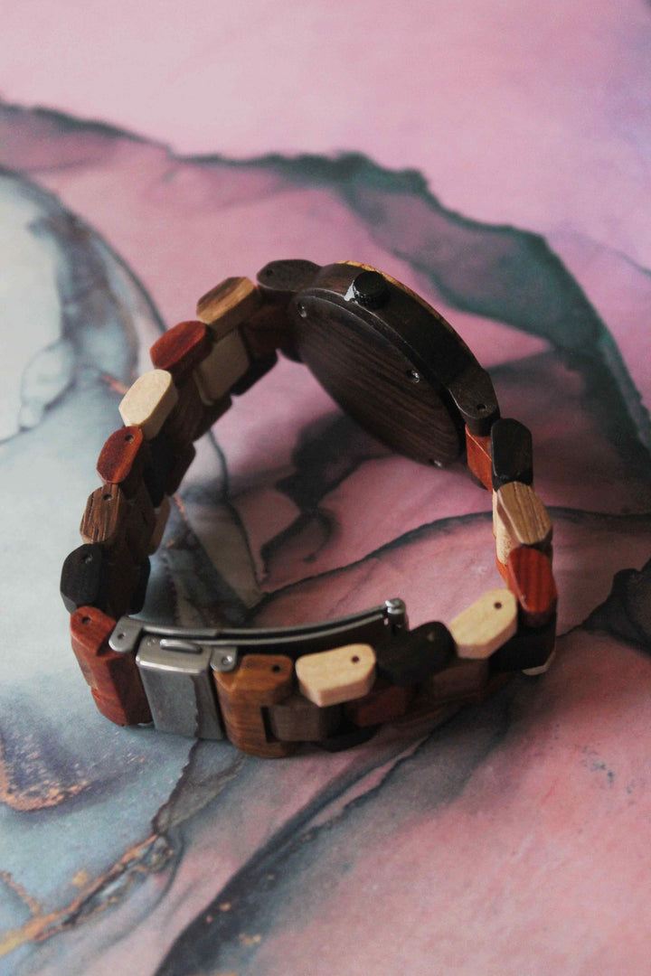 Santorini Wood Watch