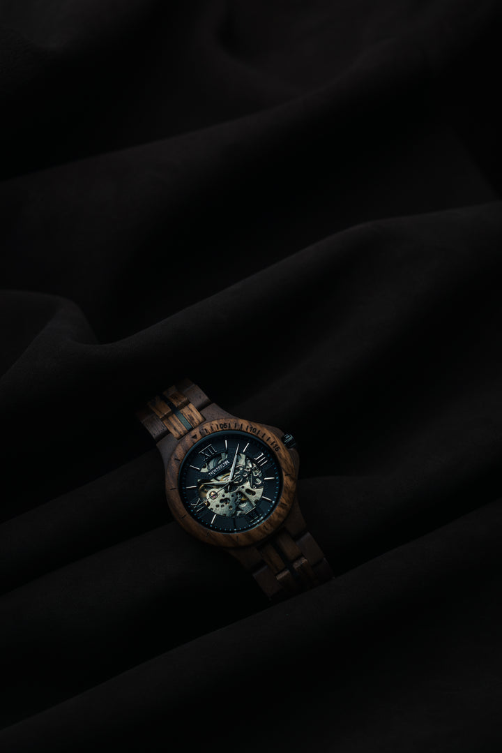 Barcelona - Mechanical Wood Watch