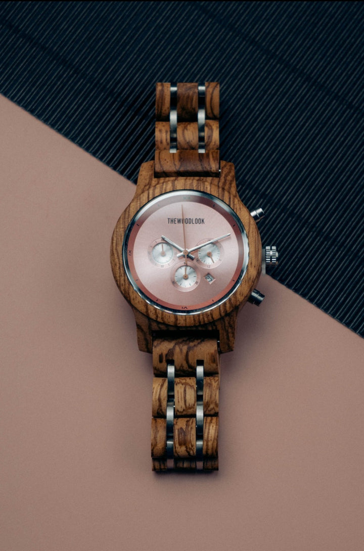 Harbor Island - Chronograph Wood Watch