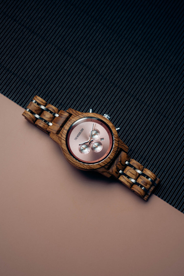 Harbor Island - Chronograph Wood Watch