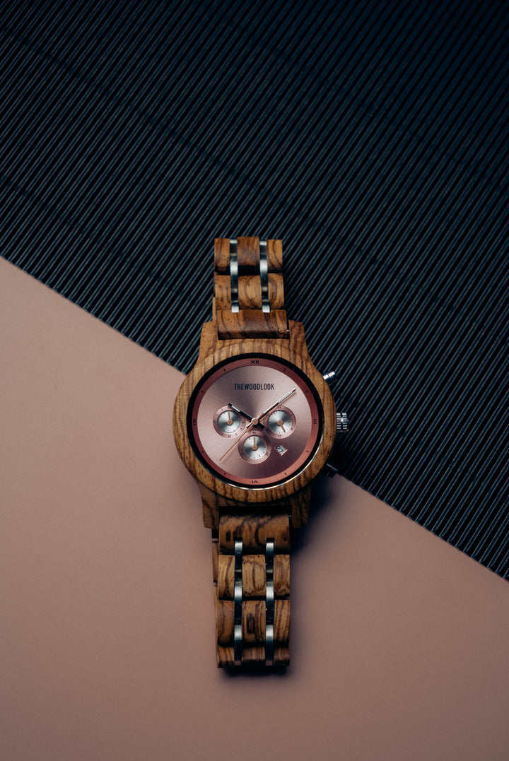 Harbor Island - Chronograph Wood Watch