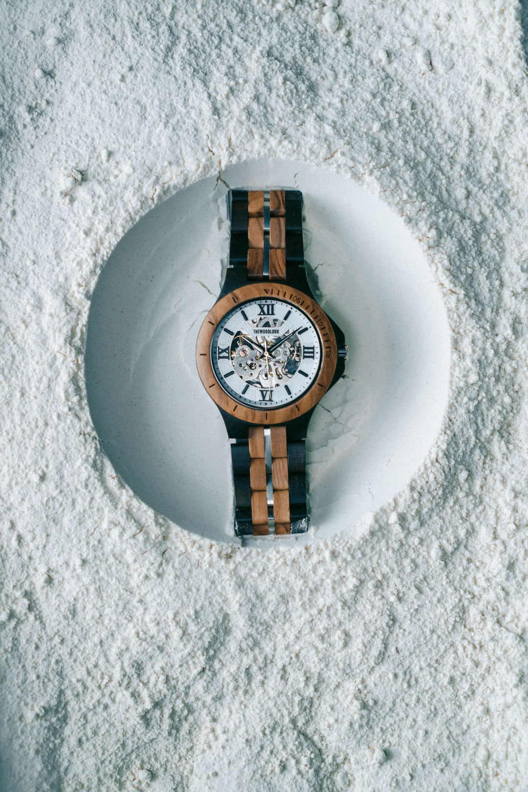 Barcelona - Mechanical Wood Watch