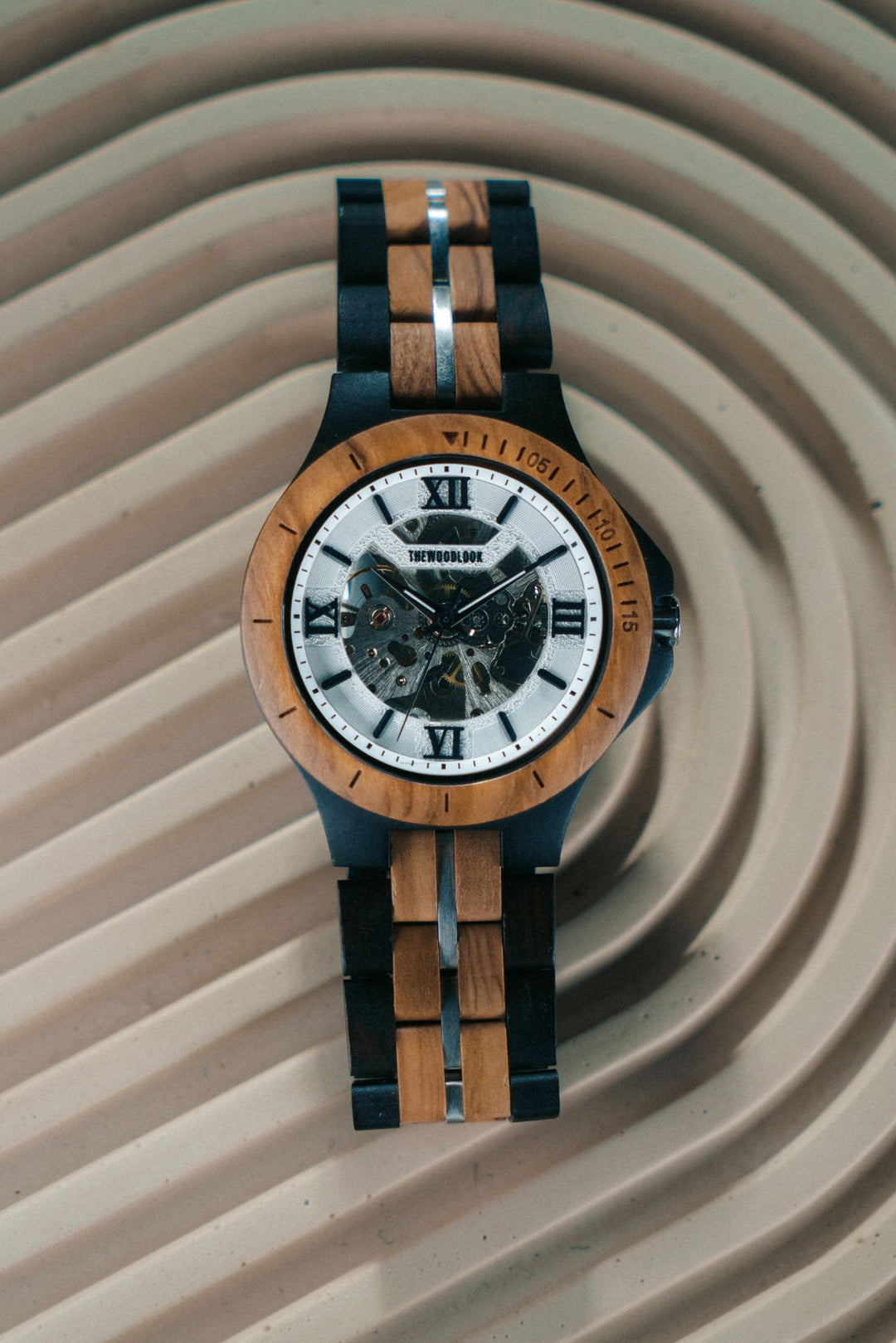 Barcelona - Mechanical Wood Watch